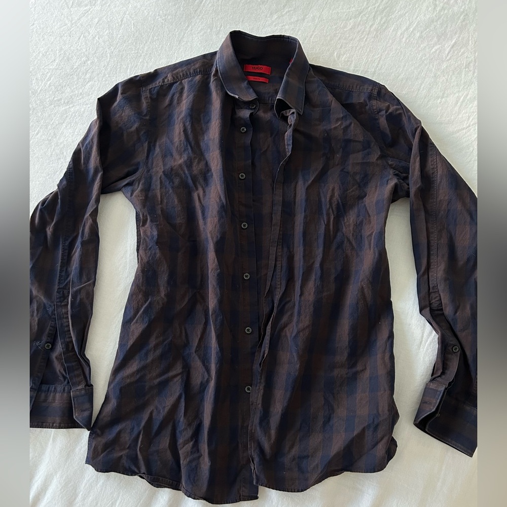 Hugo Boss striped button down